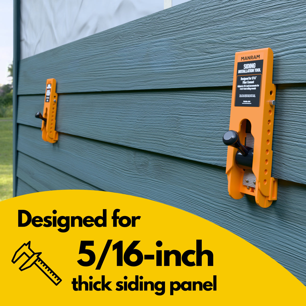 Side Tools Siding Tool for 5/16 inch Thick Siding Panels – Manram Tools