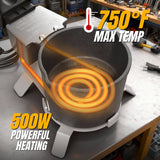 Electric Lead Melting Pot with Storage Case